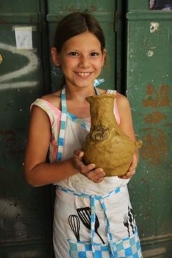 Zomerkamp keramiek en natuurbeleving kids 1