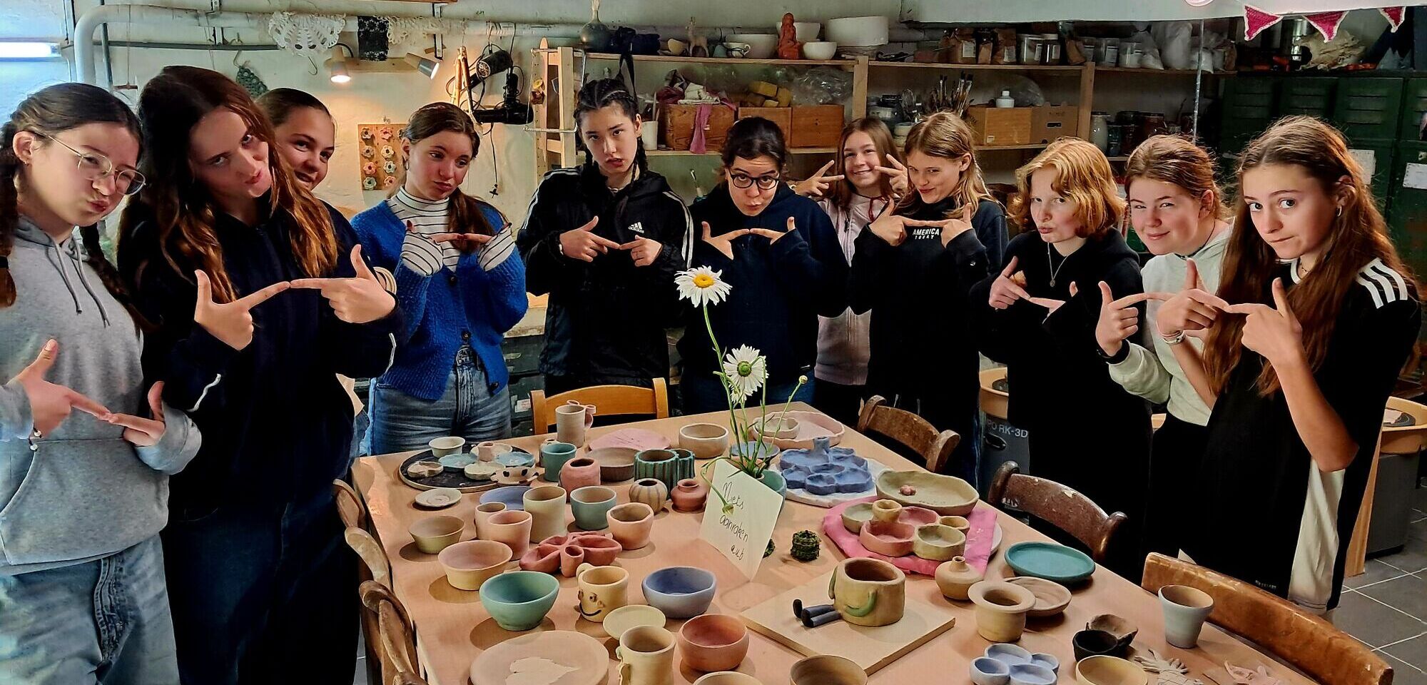 Zomerkamp keramiek en natuurbeleving jong 1